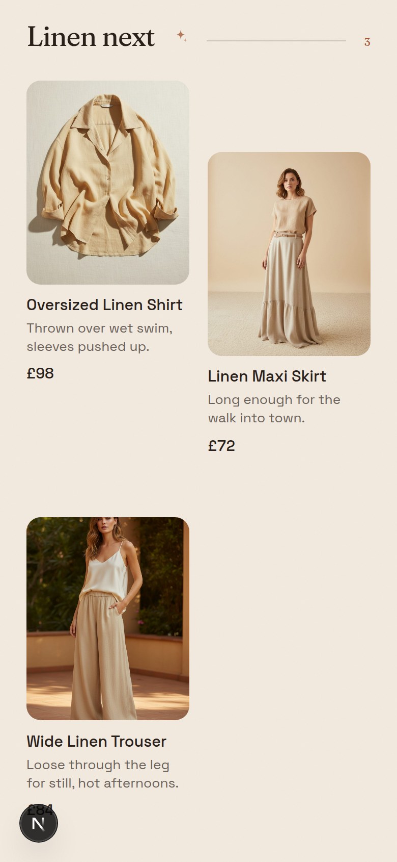 The Ibiza edit, the shop popuup generated from that sentence
